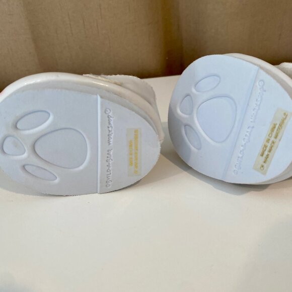 Build-A-Bear White Mary Jane Shoes‎ w/ Flowers – Patent Leather - Picture 8 of 8